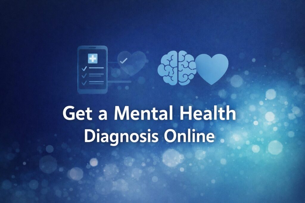 Get a mental health diagnosis online with secure telehealth services